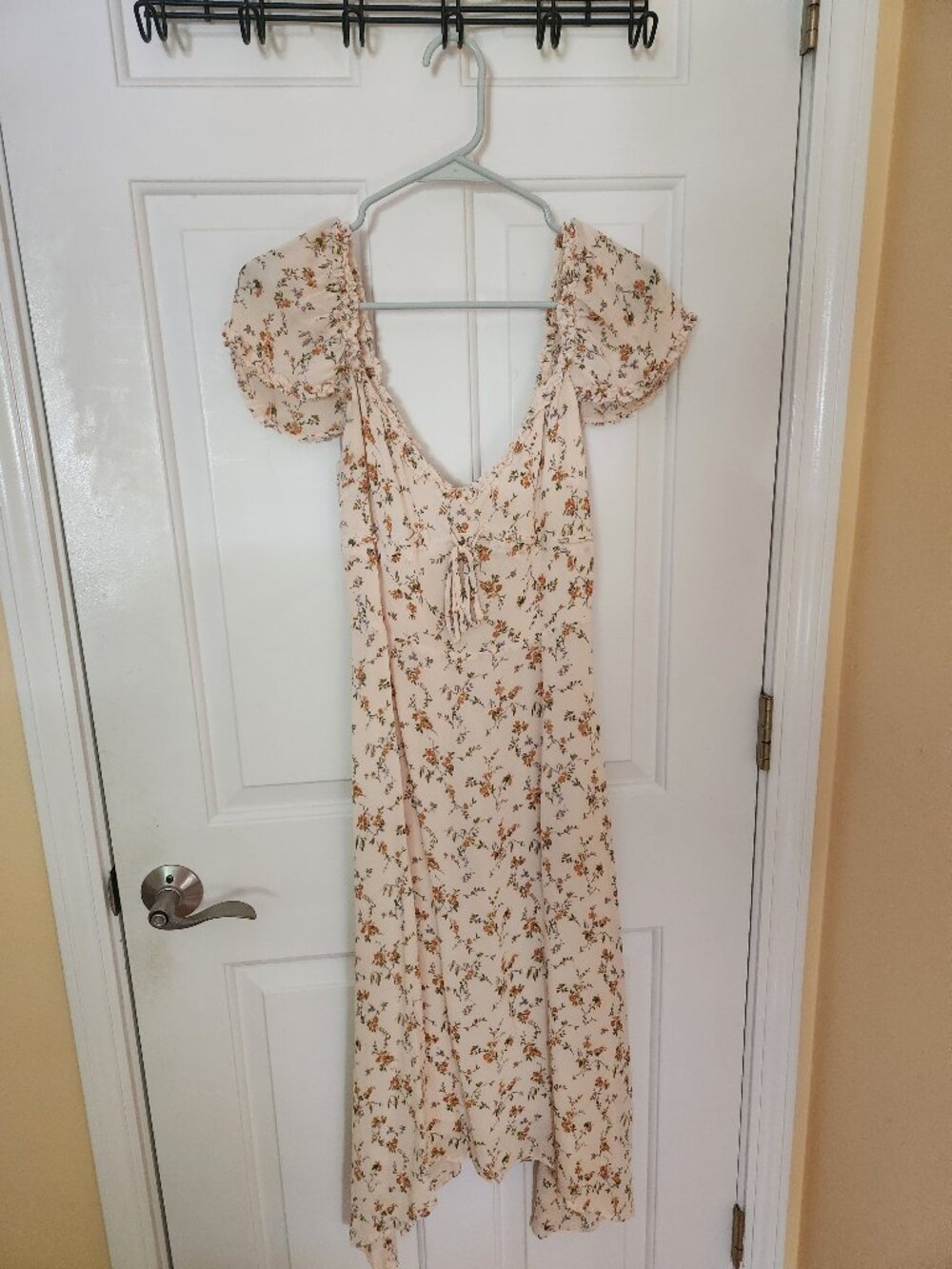 Reformation Maebry Dress Natural - Size 4